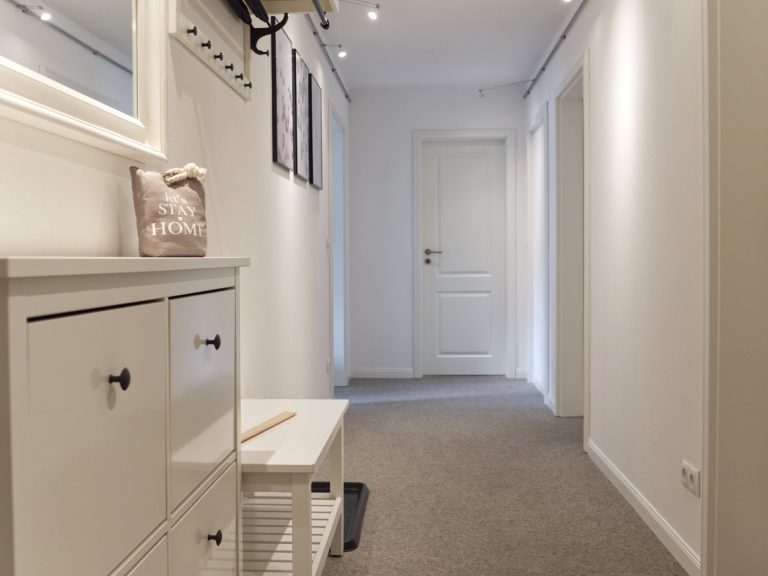 Der Flurbereich des Apartments Boulevard XXL.