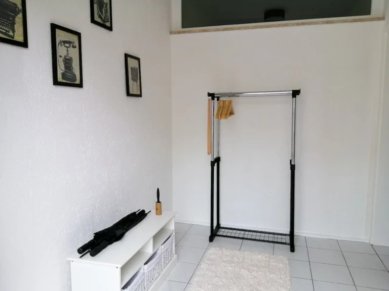 Der Flur im Apartment Südstadt.